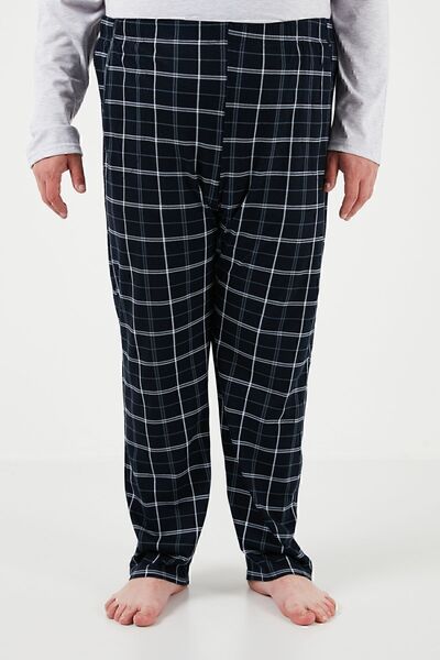 Buratti Cotton Regular Fit Plus Size Σετ Πιτζάμες Ανδρικές Πιτζάμες 6572001B