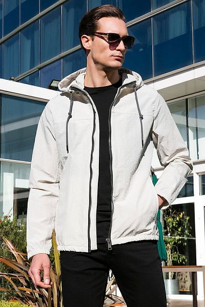 Buratti Εποχιακό παλτό Regular Fit με κουκούλα και τσέπες Ανδρικό παλτό 497glenn