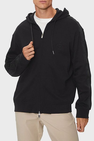 Armani Exchange Men's Hooded Sweat - 100% Cotton, SWEAT 6DZMLC ZJNNZ 1200