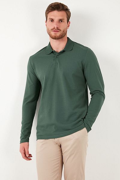 Buratti Ανδρικός ιδρώτας Polo Neck Slim Fit - 100% Cotton SWEAT 5905707