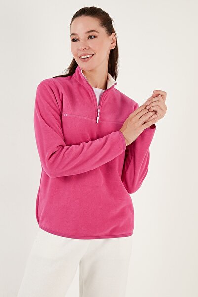 Lela Anti-pilling Slim Fit Soft Fleece - Half Zipper, Non-pilling 590700