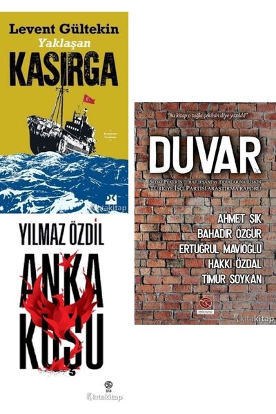 ÖZ KİTAP Duvar - Anka Kuşu - Yaklaşan Kasırga - Levent Gültekin - Yılmaz Özdi...