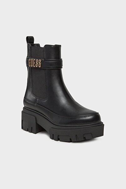 Guess Yelma Fermuarlı Bot BOT FL8YEA ELE10 BLACK