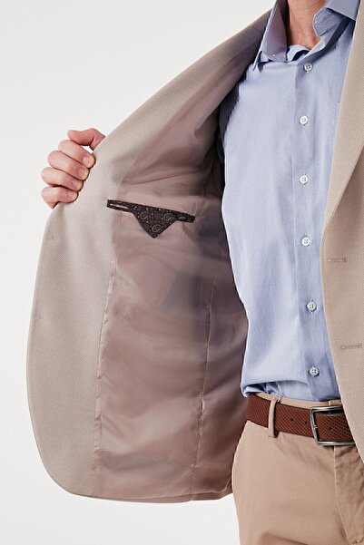 Buratti Μπουφάν Blazer με 6 Drop Double Slits Melted Slim Fit Blazer Jacket 6601040