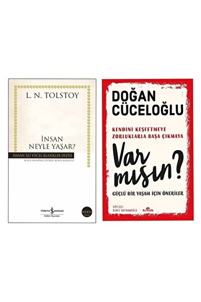 TÜRKİYE İŞ BANKASI KÜLTÜR YAYINLARI İnsan Neyle Yaşar? - Var Mısın? - Doğan C...