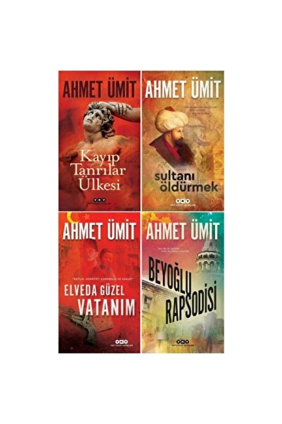 Yapı Kredi Yayınları Ahmet Ümit 4 Kitap Set / Kayıp Tanrılar Ülkesi - Sultanı...