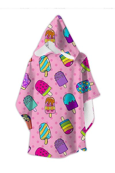 SLIPSTOP Frutti Kids Poncho - Άνετο και κομψό σχέδιο