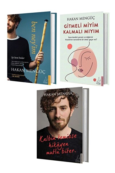 Destek Yayınları Hakan Mengüç Ben Neyim – Gitmeli Miyim Kalmalı Mıyım – Kalbi...