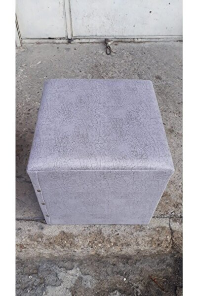 ne-sil home furniture Silinebilir Kumaş Kaplama Kare Puf 35x35x30
