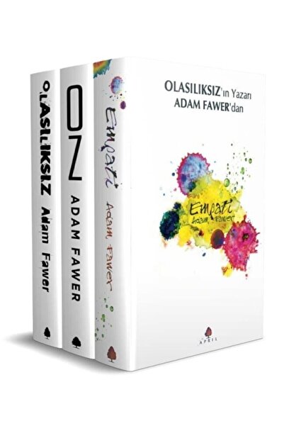 April Yayıncılık Adam Fawer Seti (3 Kitap) Olasılıksız - Empati - Oz