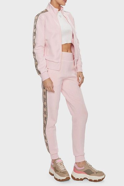 Guess Pantaloni de jogger din bumbac Britney cu ajustare normală V2YB15KB3P2 PANTALONI V2YB15 KB3P2 G615
