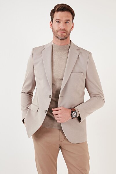 Buratti Μπουφάν Blazer με 6 Drop Double Slits Melted Slim Fit Blazer Jacket 6601040