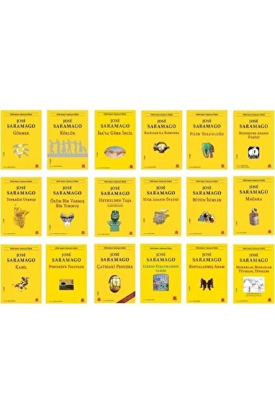 Kırmızı Kedi Yayınevi Jose Saramago Seti - 18 Kitap