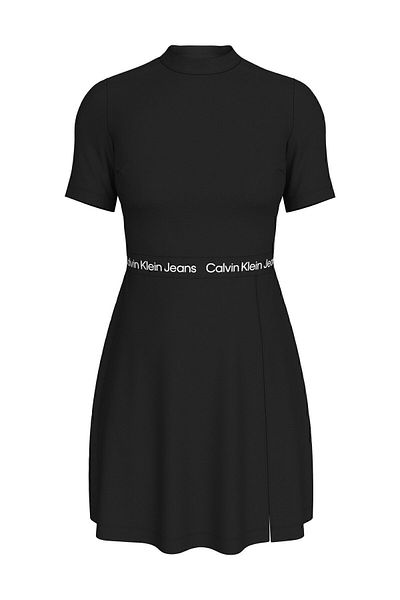 Calvin Klein ميلانو تيب - فستان قصير الأكمام