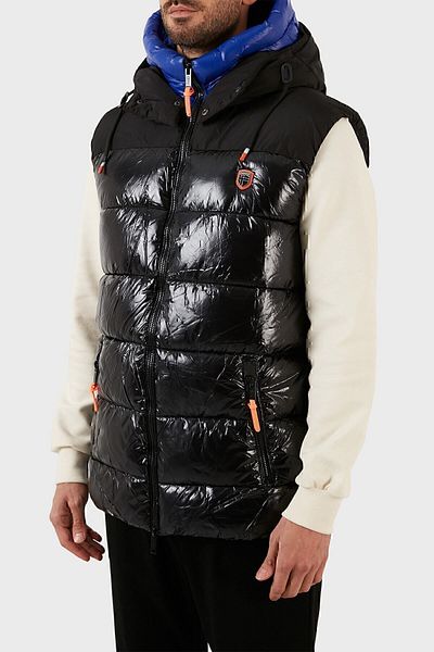 Norway Geographical Wind And Water Resistant Hooded Inflatable Vest Men's Vest Ventor