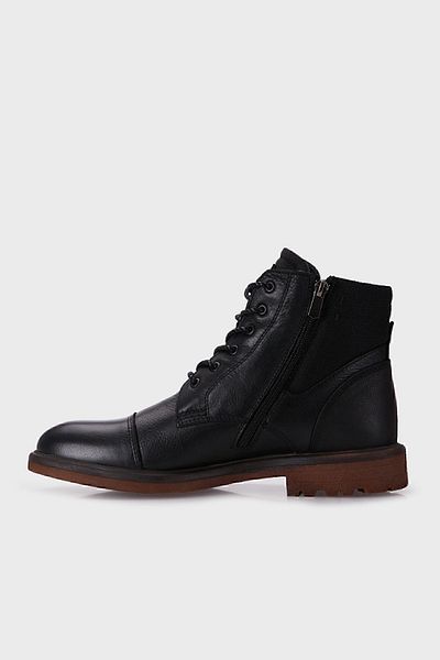 MARCOMEN Zippered Genuine Leather Boots Men's Boots 15214020