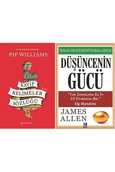 Serenad Kayıp Kelimeler Sözlüğü + Düşüncenin Gücü 2 Kitap Set