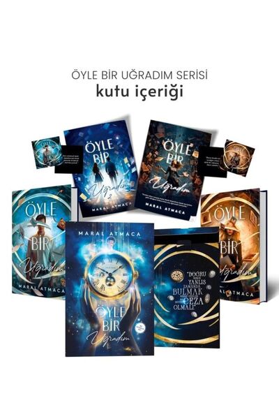Ephesus Yayınları Öyle Bir Uğradım Serisi 2 Kitaplık Set (CİLTLİ)