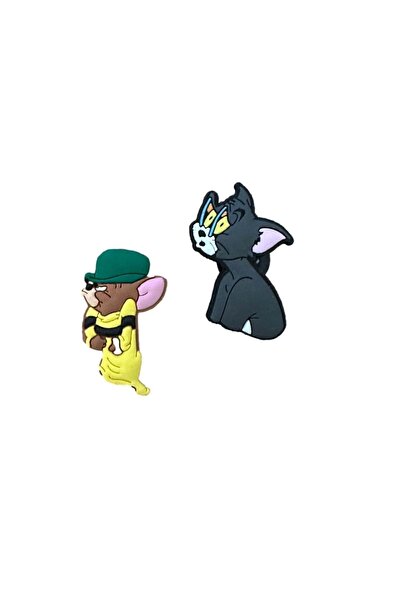 PABALAS Terlik Süsü-terlik Tokası Tom-jerry 2'li Set