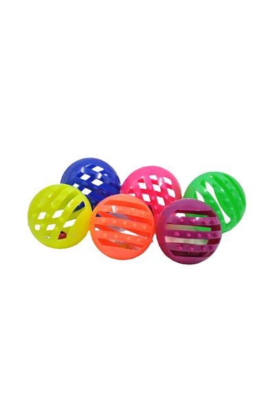 Vitafix 6-Piece Pet Toy - Rattle Play Ball