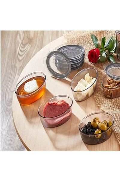 JASPER JPR-002 نحاس مدخن 1 قطعة 200 مل حاوية تخزين طعام متعددة الأغراض للإفطار