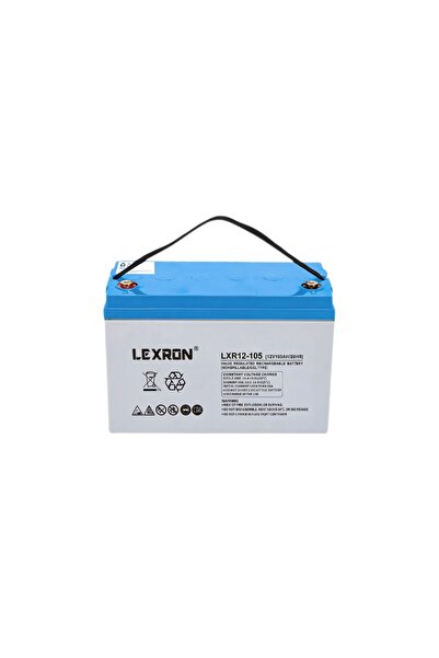 Lexron 12v 105ah Deep Cycle Nano Carbon Jel Akü