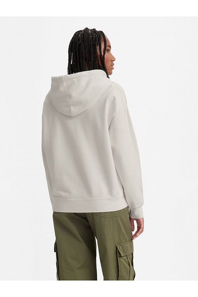 Levi's Γυναικείο φούτερ μπεζ με κουκούλα Standard Graphic