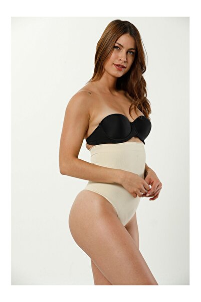 Cooqpoo High Waist Lifting Slip Corset - Size S-2Xl, Nude Color