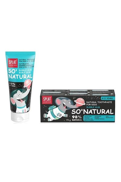 Splat So Natural Children's Toothpaste Age 6 11 X 2 Pieces