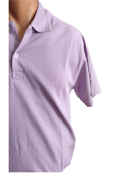 Cooqpoo Ανδρικό μπλουζάκι Polo Neck Lilac - S-2xl Ποιότητα