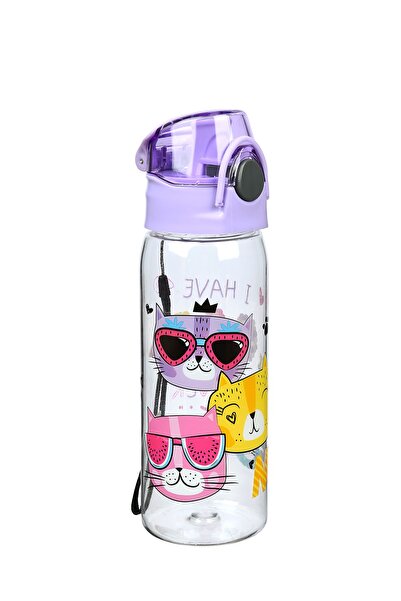 Cosiness Cat Power Kilitli Kapak Matara - Suluk 500 Ml.