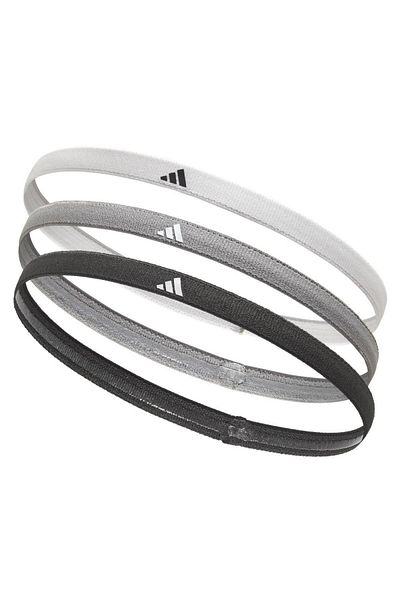adidas Hairbands - White, Grey, Black