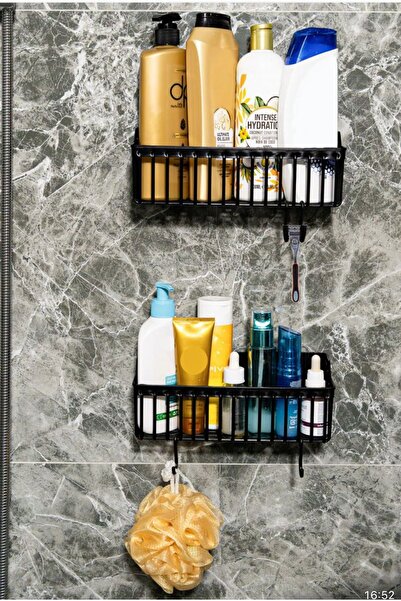 wesken 2 li banyo rafı