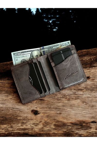 Kalkan deri Genuine Leather Handmade - Wallet Design