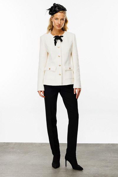 Ekol Rose Brooch Jacket