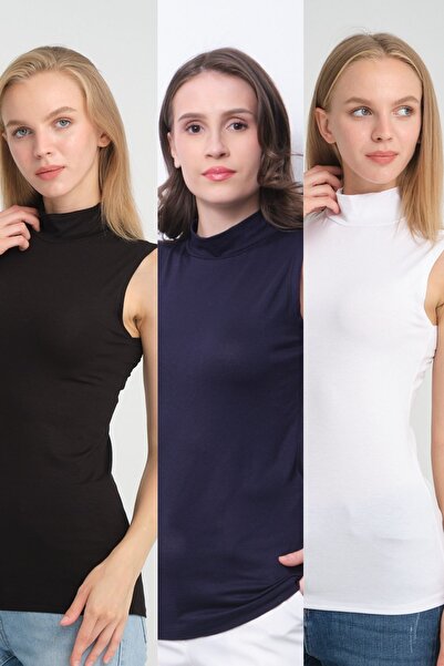 IRK Αμάνικο πλεκτό χτενισμένο βαμβακερό κορμάκι με γιακά - Savior Zero Sleeve