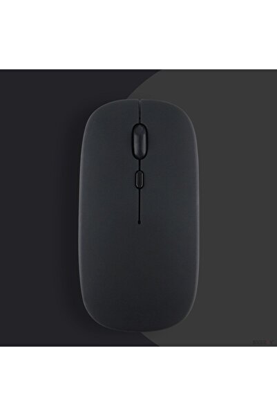 Sneezy Huawei Tablet Şarj Edilebilir Sessiz Mouse Bluetooth + 2.4Hz Wifi Kabl...