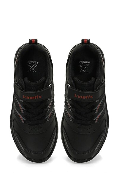 Kinetix Alpha J Siyah Kırmızı Erkek Çocuk Spor Ayakkabı