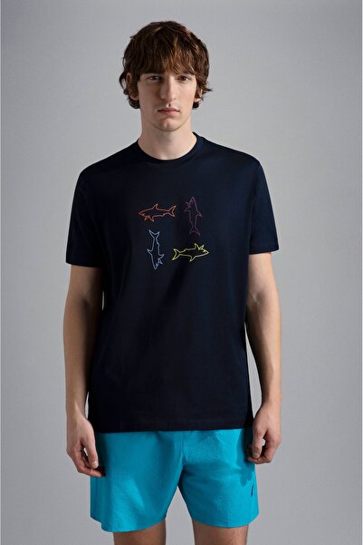 PAUL&SHARK ЧОЛОВІЧА В'ЯЗАНА ФУТБОЛКА C.W. COTTON