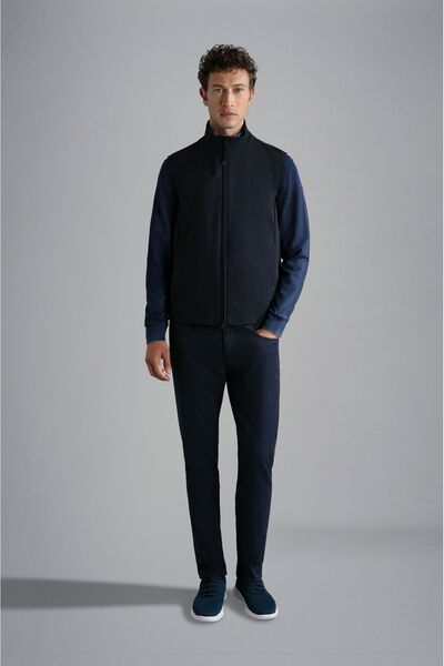 PAUL&SHARK MEN'S KNITTED SWEATSHIRT C.WCOTTON