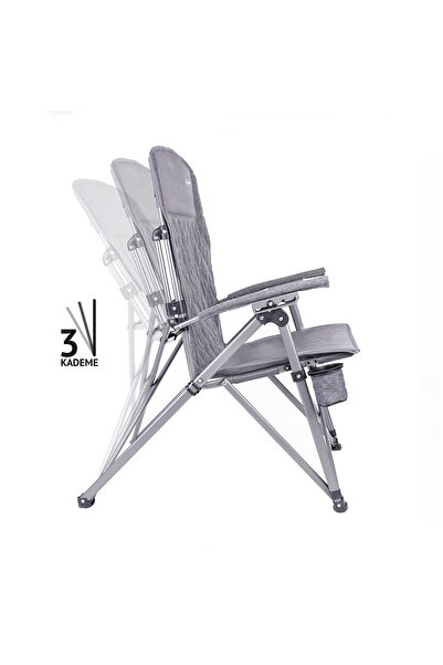 Orcamp Trono 3 Kademeli Kamp Sandalyesi