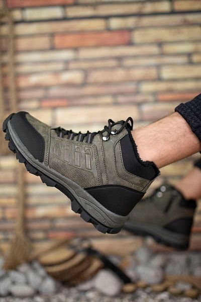 AlbiShoes Ανδρικές μπότες Rain Trekking - Αδιάβροχες, Ψυχρές και Θερμικές Αντιολισθητικές (36-47)