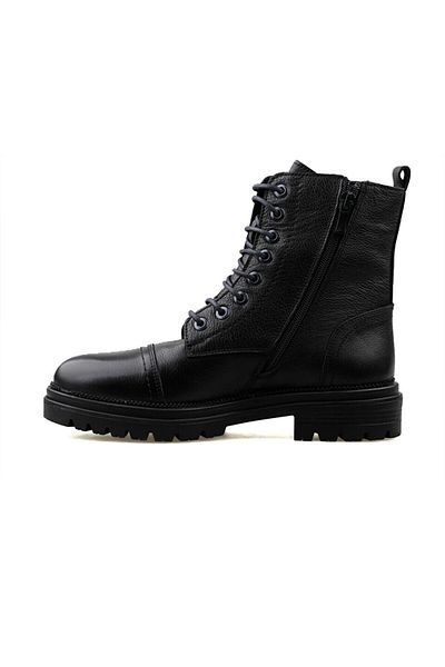 Castle Black Μαύρα γυναικεία μποτάκια casual - 3757 1 μοντέλο