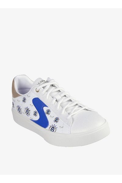 SKECHERS Women's Logo Detail Sneakers with Lace-Up Closure - EDEN LX