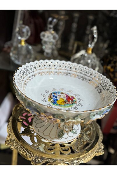 hediye ESTERHOMEDECOR capodimonte porselen sunumluk