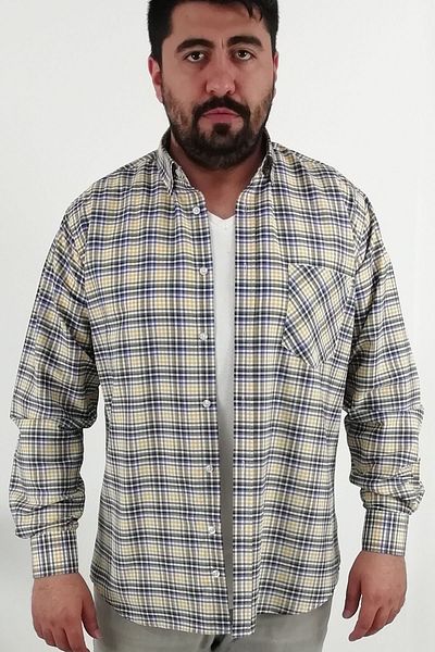 TOUSUS Ανδρικό πουκάμισο Regular Fit καρό Kls-4032-tss