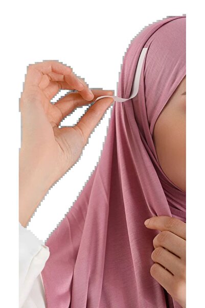 Home Shawl Scarf Anti-Slip Double-Sided Transparent Tape Sticker (15mm X 10cm...