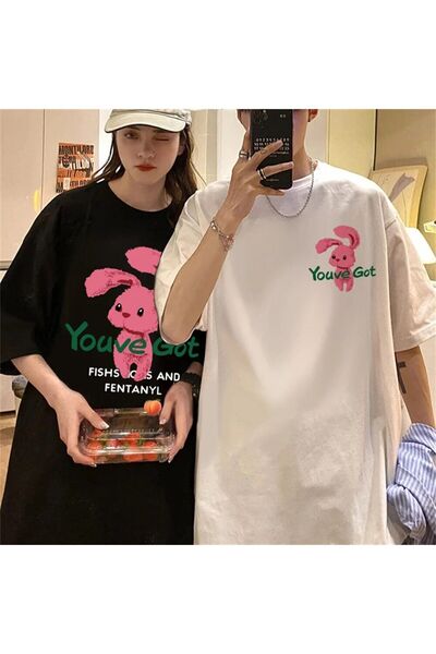 Tarzsokak Noul sezon Tir Harajuku Style Couple Lover Couple - 2 piese