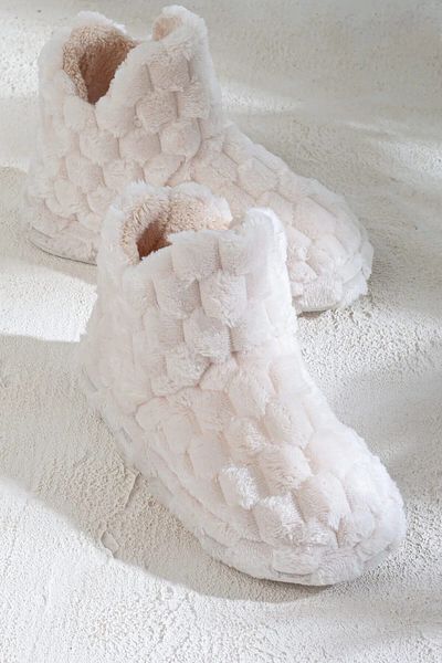 Mikawa Winter Coiled βελούδινες παντόφλες - Γυναικείες μπότες HOME