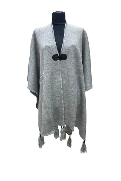 mim eşarp Akmoda - Thick Winter Knitwear Long Poncho